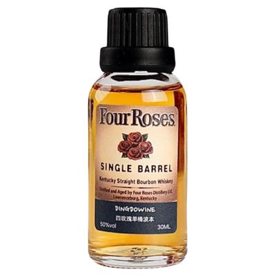 分享瓶—美国进口美格威雀四玫瑰黑麦波本威士忌小瓶酒试饮小样