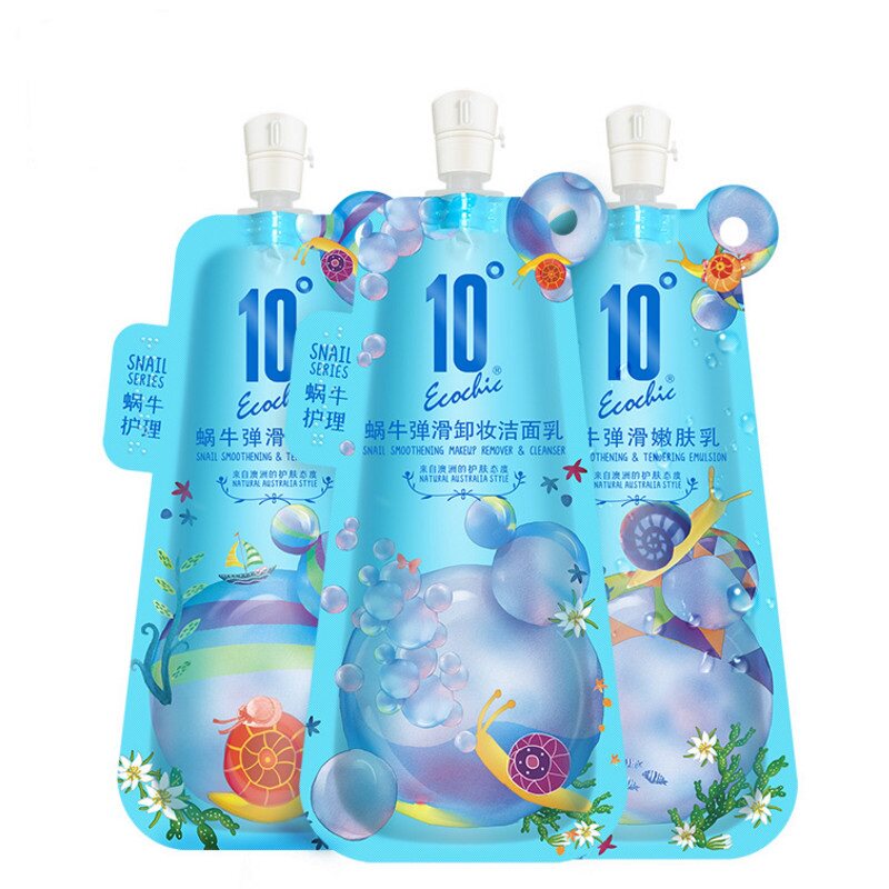 10度蜗牛保湿学生正品护肤套装
