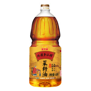 金龙鱼外婆乡小榨菜籽油5L/6.18L/1.8L非转压榨家用炒菜食用油
