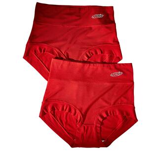 Gukoo/果壳内裤女春夏本命年红色新款简约女士两条装内裤组合