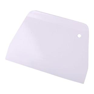 塑料刮板刮刀大中小号梯形三角半圆透明软刮板奶油烘焙肠粉刮板