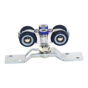 折叠门移门吊轮吊轨推拉门轨道滑轮收纳移门伸缩门滑道吊门