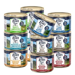 【自营】ZIWI滋益巅峰狗罐头170g*12成幼犬狗罐头170g临期26年6月