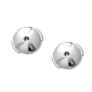 925纯银耳堵防掉支撑飞碟耳环锁扣辅助固定耳钉卡扣通用耳帽防滑