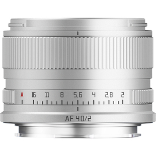 铭匠AF 40mm F2银色全画幅定焦自动镜头人文适用松下L卡口S9 S5SL
