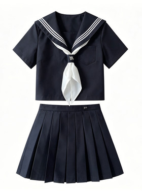 伊豆物语日系JK水手服套装大码