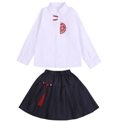 十一儿童合唱服新中式幼儿园国学服校服小学生班服中国风表演服装