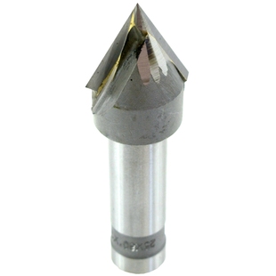 镶合金倒角刀直柄过中心90°焊接锪钻锥刃器12356度V型槽钨钢铣刀