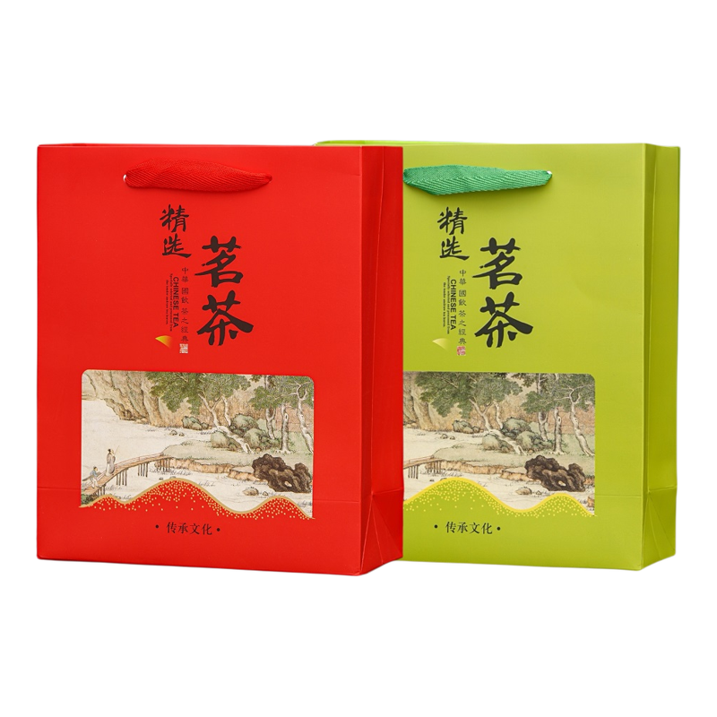 加厚白卡纸高档手提袋