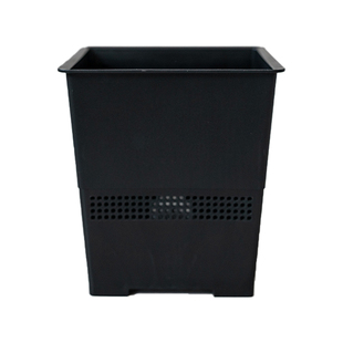 花信呼吸盆M16块根热植花烛龙舌兰蔓绿绒透气花盆酢浆草防烂根盆