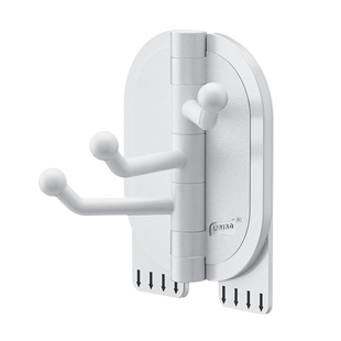 太力无痕挂钩乳胶漆墙面免打孔挂钩浴室厨房转角旋转挂钩强力粘钩