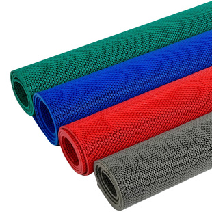 防滑地垫厨房厕所防滑垫浴室户外商用塑料PVC镂空防水垫地毯门垫