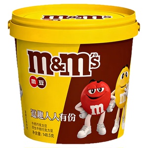 mms豆桶装148.5g桶装约11包