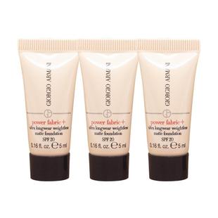 【自营】阿玛尼无暇粉底液1.5#红标权力持妆遮瑕5ml*3个旅行装