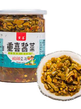 重喜酱菜酸甜豆角咸菜下饭菜