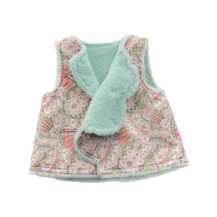 童装新中式花瓣马甲纸样1:1布懂时光自主打板图样DIY服装BD-084