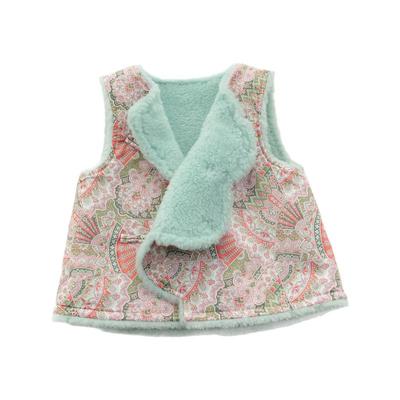 童装新中式花瓣马甲纸样1:1布懂时光自主打板图样DIY服装BD-084