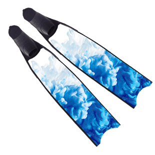 Leaderfins限量款鲸鱼CREATURE系列潜水长脚蹼 纯碳玻纤自由潜