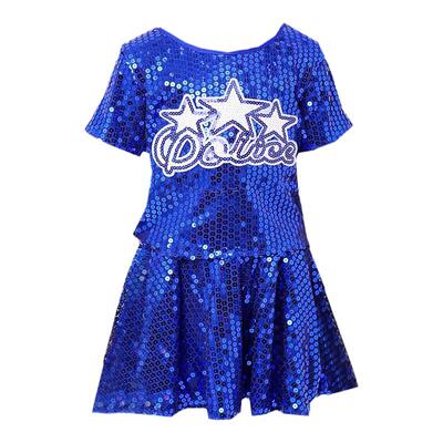 爵士舞演出服儿童舞蹈服装啦啦操