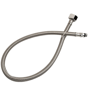 水龙头进水管304不锈钢软管家用冷热水管耐高温连接管编织尖头管