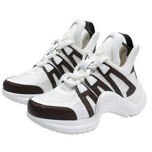 TUSCAN'S弓形厚底老爹鞋女2026新款小个子增高休闲运动鞋时代双鱼