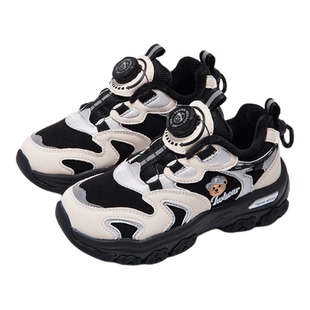 Teenie Weenie小熊童鞋休闲运动老爹鞋女童厚底加绒冬季男童鞋子