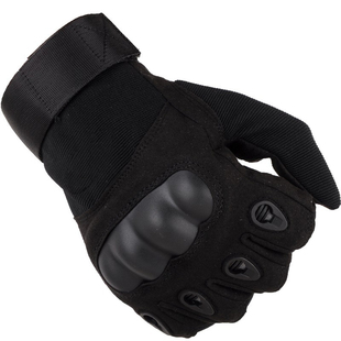 特种兵全指战术手套男军迷作战户外骑行摩托车防身健身漏半指手套