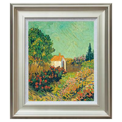 风色梵高阿尔勒花园美式卧室油画