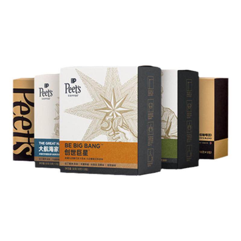 Peets新鲜挂耳式手冲现磨咖啡6盒