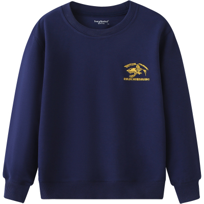 哈依贝妮秋冬男童纯棉运动打底衫