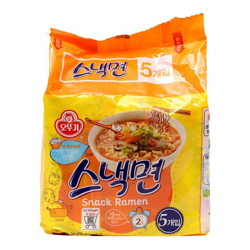 韩国不倒翁快餐面泡菜面芝麻拉面
