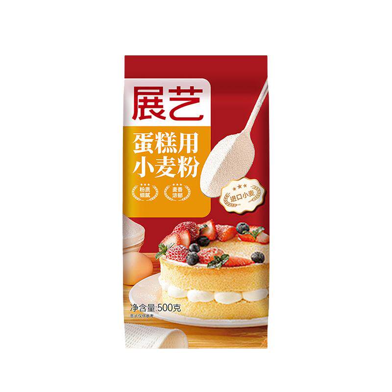 展艺低筋面粉烘焙家用蛋糕粉