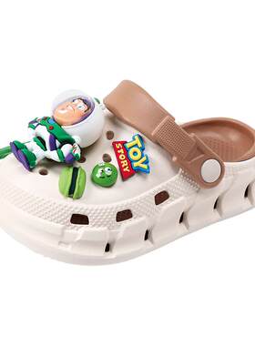 abckids儿童洞洞鞋玩具总动员