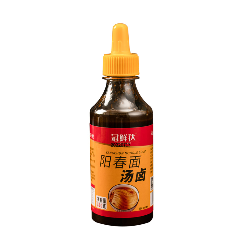 冠鲜达阳春面汤卤280g瓶装酱料包煮冷挂拉拌面条汤底调味料商家用
