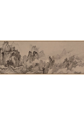 万里江山宋代美学客厅装饰画