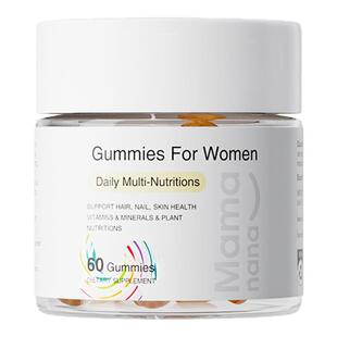 【女性营养】Mamanana红脸兔女性多维软糖生素发肤甲软糖生物素