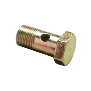 单孔双孔外六角空心螺丝过油螺栓柴油机通回油管铰接头液压外螺纹