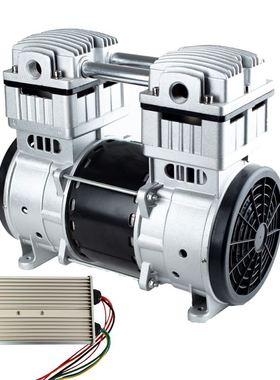 锦穗科技24V18V1200W真空泵静音小型真空泵无油真空泵微型负压泵