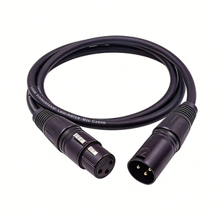 三芯卡侬公母线DMX512舞台灯光信号线帕灯光束灯话筒线调音台功放