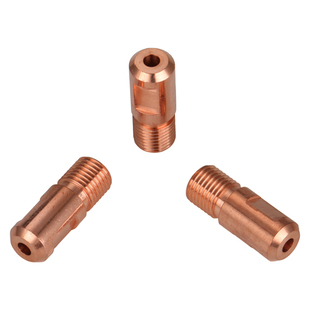 适配华远埋弧焊导电嘴 M14×1.5-38mm龙门焊紫铜焊丝导电咀出丝嘴