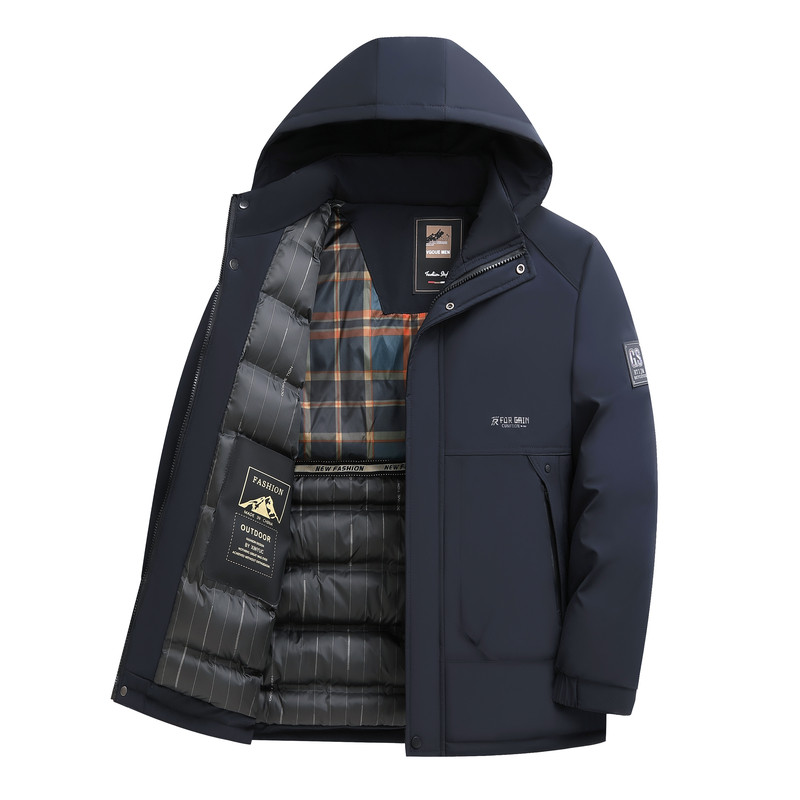 中老年人男士休闲棉服冬季男棉衣加厚棉袄冬天爸爸外套宽松保暖装