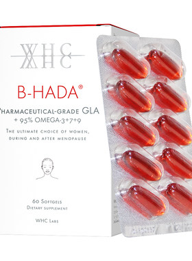 WHC白月光内调油深海鱼油女生Omega3护肤养发呵护经期小仙女60粒