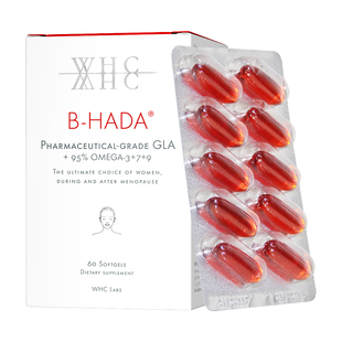 WHC白月光内调油深海鱼油女生Omega3护肤养发呵护经期小仙女60粒