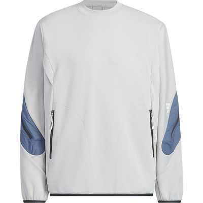 Adidas/阿迪达斯正品2025新款男女同款针织圆领卫衣套头衫JM8628