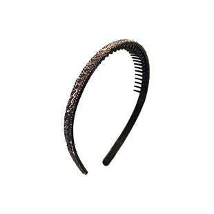 精致高级感水钻简约发箍气质带齿防滑百搭头箍女生洗脸外出压发卡