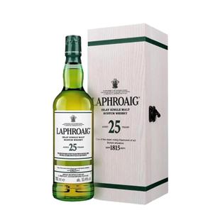 【自营】Laphroaig利富/拉弗格25年苏格兰单一麦芽威士忌酒700ml