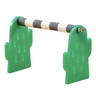 宠维奥鹦鹉磨砂站杆亚克力鸟站架桌面玄凤牡丹磨爪训练互动站架