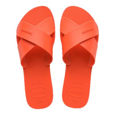 HavaianasAqua交叉一字拖鞋
