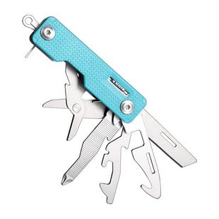 鸿丰户外多功能工具刀钥匙扣随身折叠小挂件应急剪刀EDC快递刀