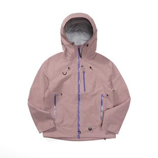 瞬时山野Monterest空山雨户外C6防泼水夹克徒步登山硬壳冲锋衣女